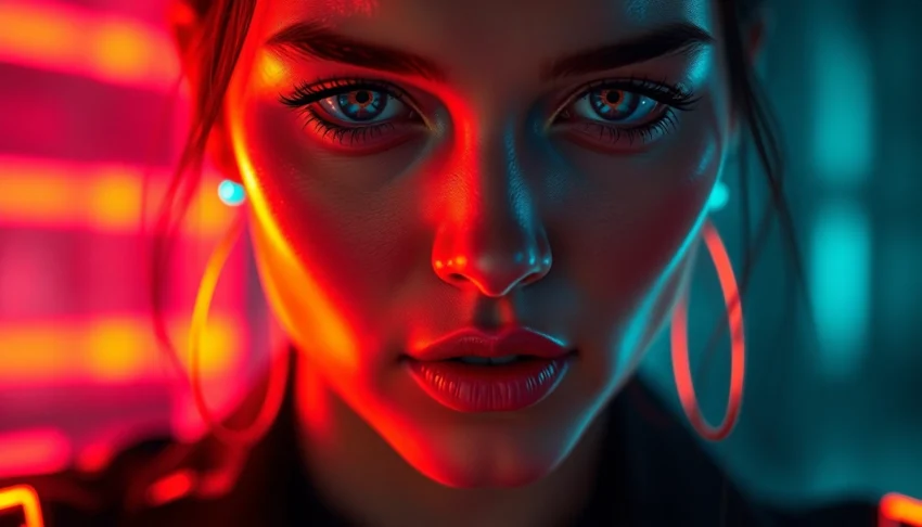 Engaging NSFW AI chat interface on a sleek screen highlighting unfiltered digital conversations for adult users.