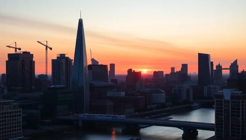Investment insights into the London Property Market with modern skyline highlights