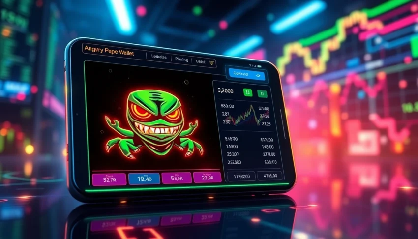 The Angry Pepe Wallet secures your crypto assets while emphasizing multi-chain integration and